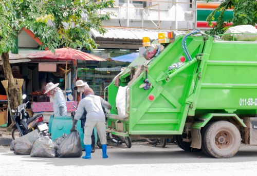 Customer-centric rubbish removal team